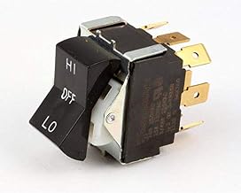 Blodgett (BLOEG)-7636 Switch, Rocker, 3Pdt, Black