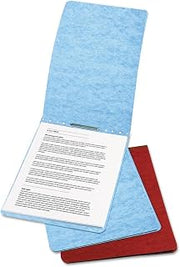 ACCO Brands A7017028 ACCO Presstex Report Cover, Top Bound, Prong Clip, Letter, 2inch Cap, Red