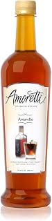 Amoretti Premium Syrup, Amaretto, 25.4 Ounce (Pack of 12)