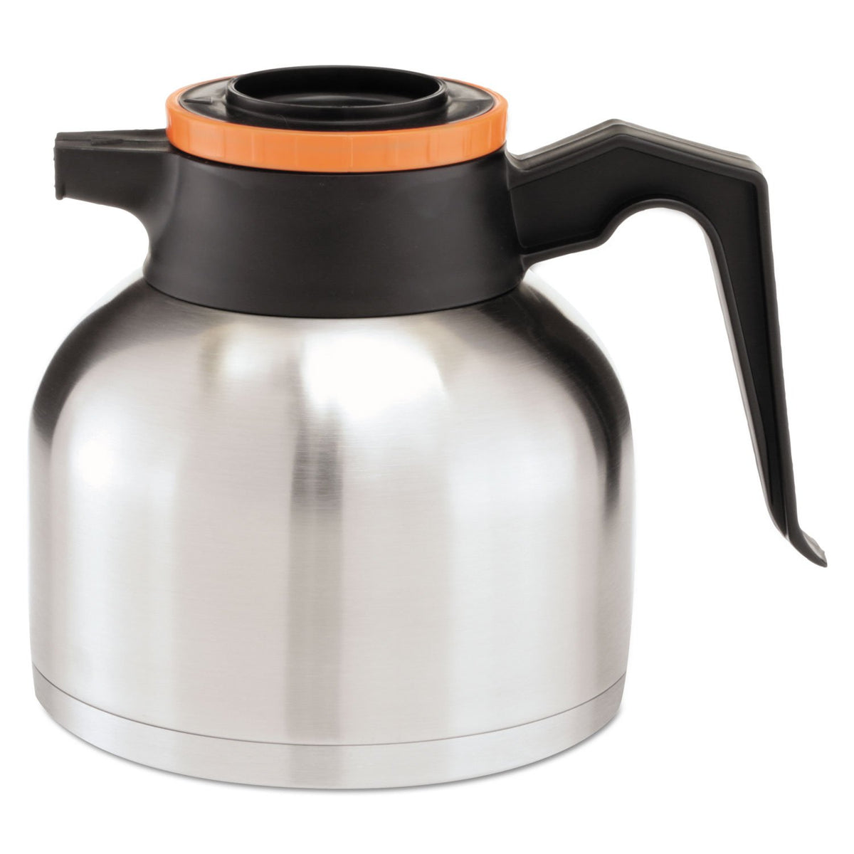 1.9 L Thermal Carafe (Orange Lid) by Bunn – 64.2 Ounces, 1.9 liters, Stainless Steel, Orange, Model 51746.0003