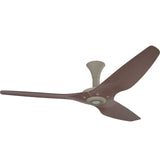 Haiku, 60" Diameter, Smart Indoor Ceiling Fan, Low Profile Mount (Cocoa Bamboo/Satin Nickel Hardware) by Big Ass Fans – 60", Aluminum, Model MK-HK4-052400