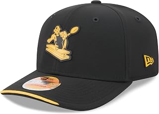 New Era Men's Black Pittsburgh Steelers 2026 Sideline Throwback 9SEVENTY Adjustable Hat