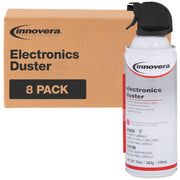 Compressed Air Duster Cleaner by Innovera – Pack of 8, Model IVR10010-8PK