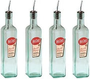 Tablecraft Olive Oil Dispenser Green Tinted Glass (Pack of 4) MADE in USA