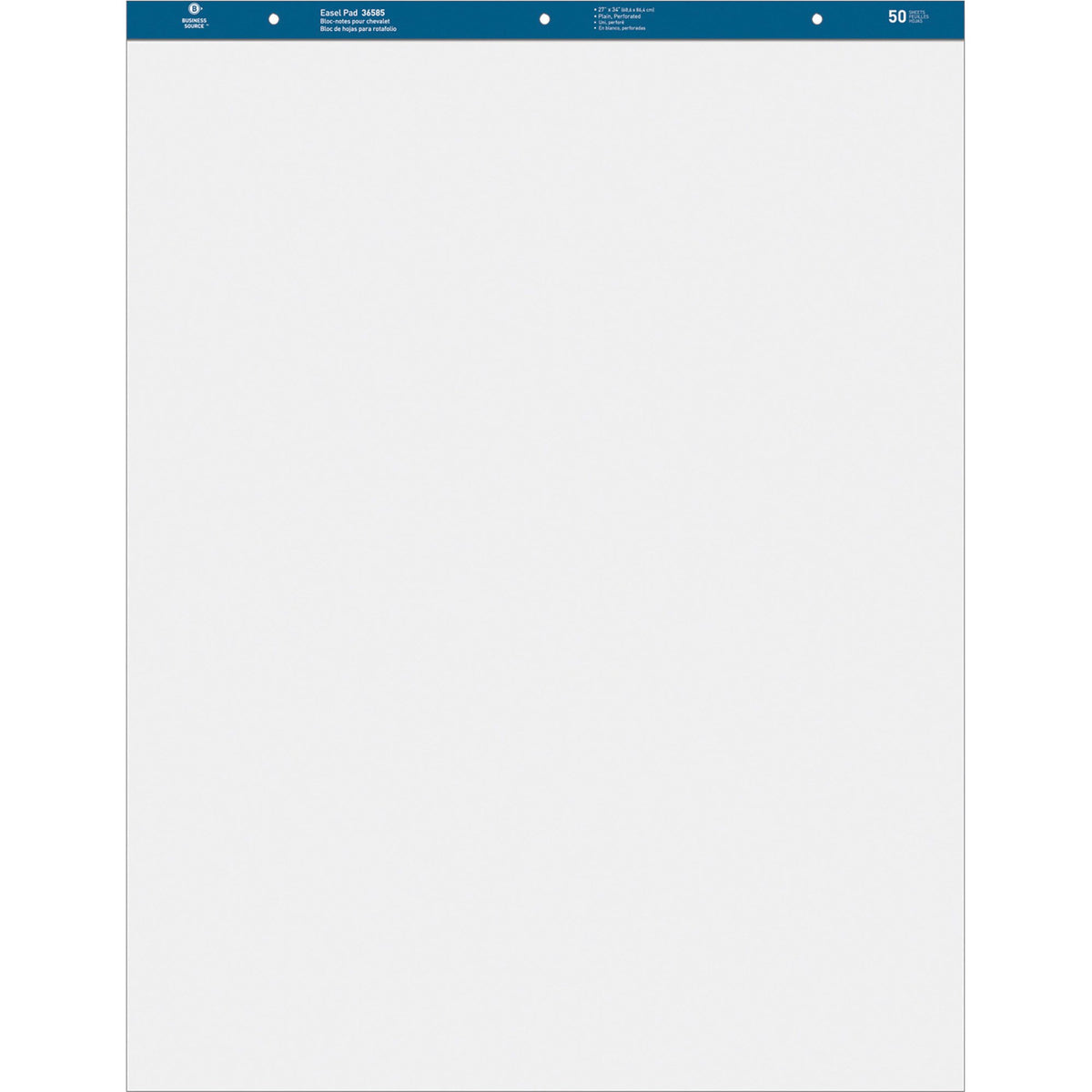 Standard Easel Pad by Business Source – White, Model 36585