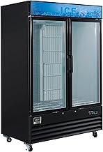 ICE Merchandiser, 2 Swing Glass Doors, 45 CU. FT.