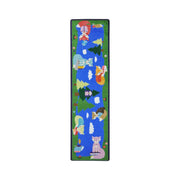 Foxy Readers 2'1" x 7'8" Area Rug in Color Multi by Joy Carpets – 7" x 2'1" (Rectangular), Nylon, Multi Color, Model 1883RR