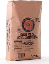 Gold Medal Hotel and Restaurant Flour, 25 Pound - 2 per case.