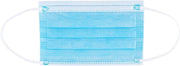 Global Industrial Disposable 3-Ply Face Mask, Youth Size, Individually Packed, 50/Box
