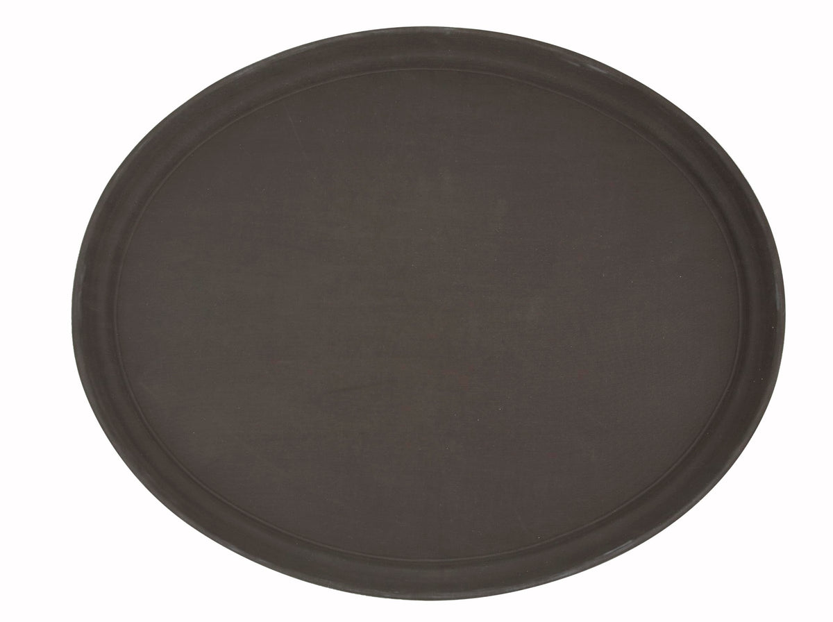 Winco 27" x 22.3" x 1.1" / Modern / Brown Serving Trays