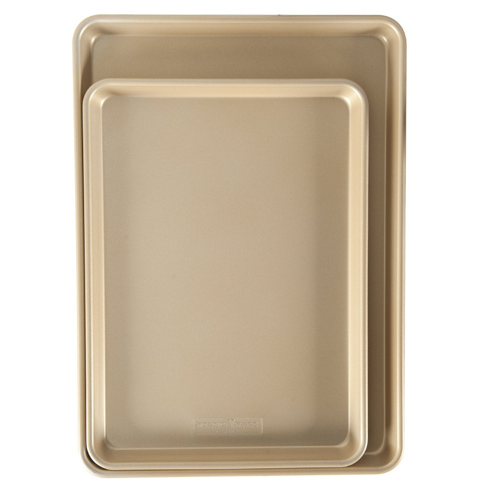 Nordic Ware Big and Half Sheet / Pack of 2 / Aluminum Baking & Cookie Sheets