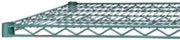 Olympic - J1424K - 14 in x 24 in Green Epoxy Coated Wire Shelf
