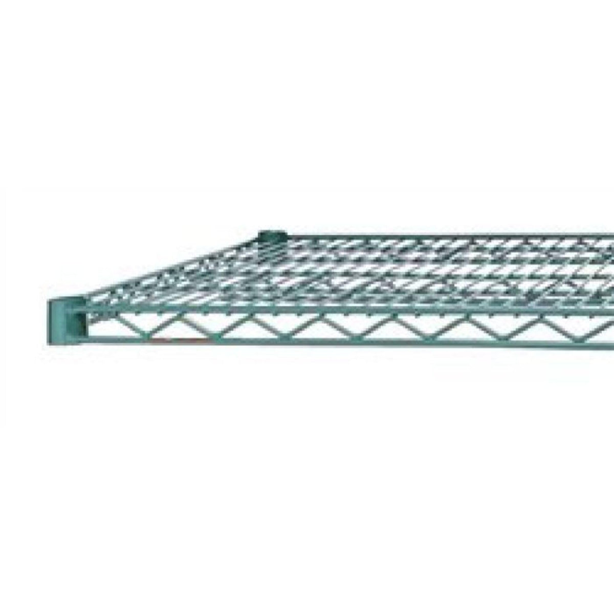 J1424K - 14 in x 24 in Green Epoxy Coated Wire Shelf by Olympic – 24 in x 14 in, Metal, Green