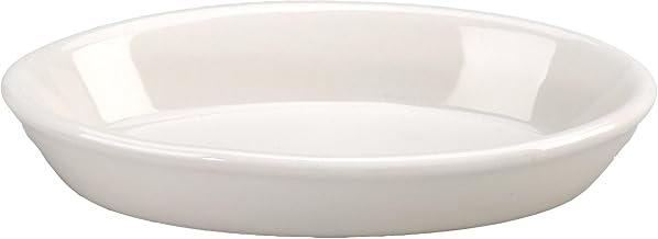 VRE-66 Vista Oval Baker, 7-1/8" x 4-3/8", 8 oz., Bone White (Pack of 36)