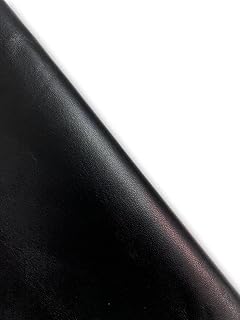 Italian Nappa Lambskin: 8-10 sf per Skin (Black)