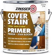 Zinsser 4-Pack of 1 gal 271448 White Cover-Stain Oil-Based Stain Block Primer (SCAQMD)