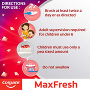 Maxfresh Spicy Fresh Red Gel Toothpaste by Colgate – 1.7 Ounce (Pack of 1), Model 61022556