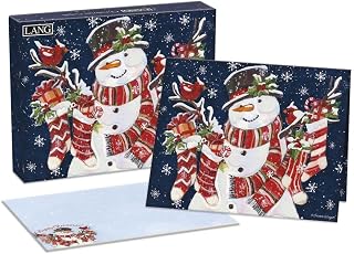 Lang, Snowman and Stockings by Susan Winget Boxed Christmas Cards