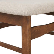 Wooden Dining Chairs with Cushioned Seat Set of by Starlight Canyon Home – Wood, Beige, Pack of 2