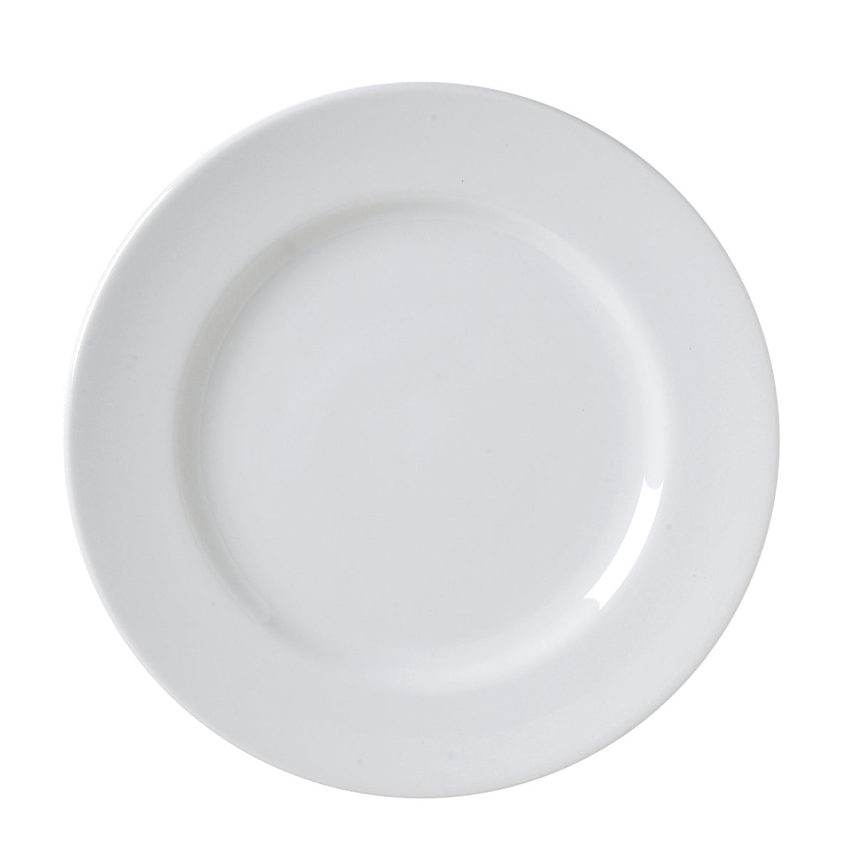 Alpine Plate by Vertex China – Large, Chinaware, Bright White, Pack of 36, Model AL-7