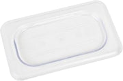 Thunder Group Ninth size solid cover for polycarbonate food pan, comes in each