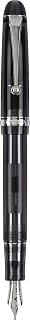 PILOT Custom 74 Fountain Pen, Black Smoke Barrel, Fine Nib (60855)