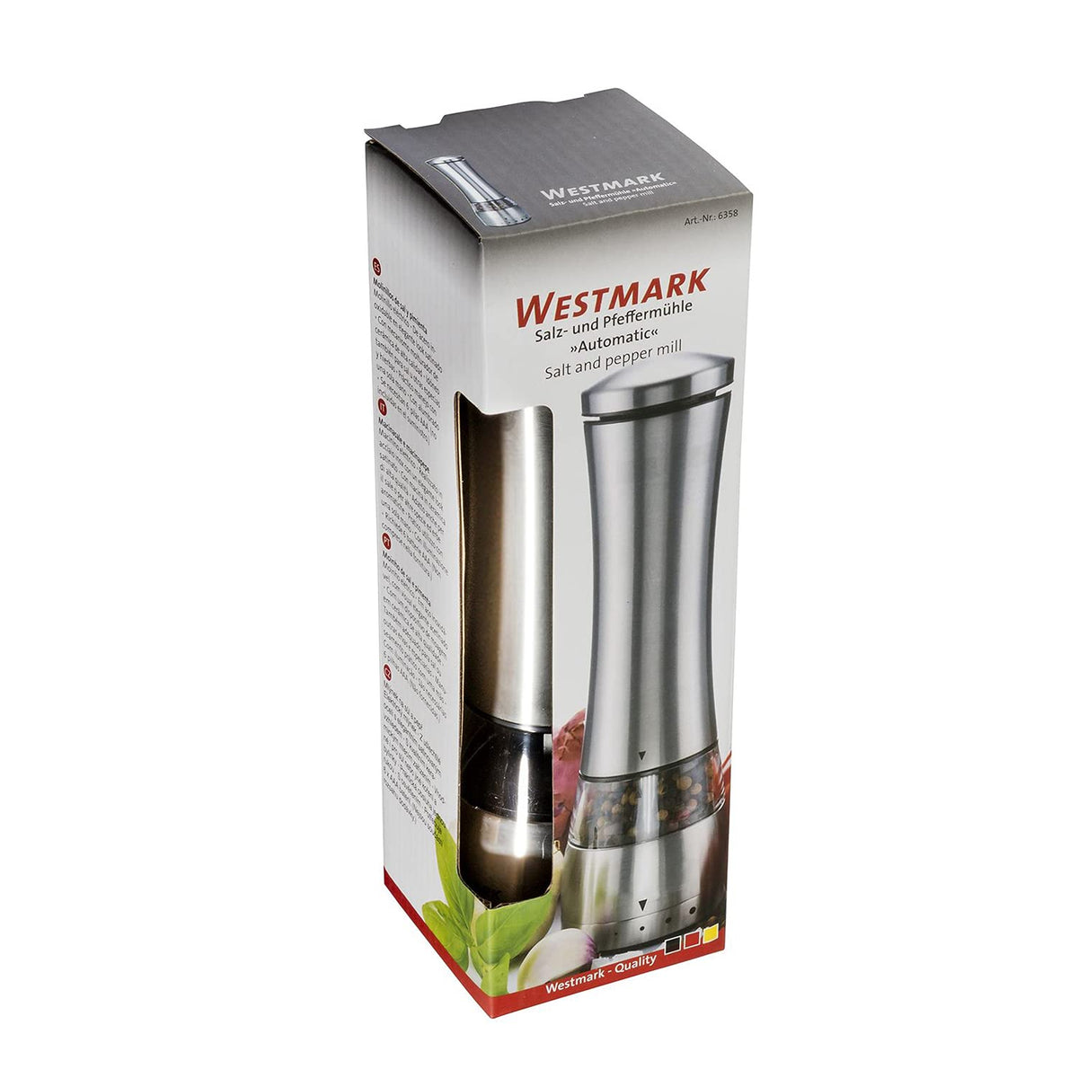 Salt- and peppermill 'Automatic' by Westmark – A, Ceramic, DE, Model 63582260