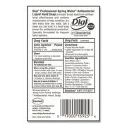 Antimicrobial Liquid Hand Soap by Dial – 128 Fl Oz (Pack of 1), Clear, Model DIA15926EA