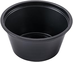 Market PRO Polypropylene Souffle Cup Black 4 oz. | 2500/Case