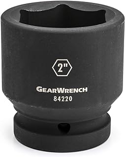 GEARWRENCH 1" Drive 6 Point Standard Impact SAE Socket 3-1/4" - 84238