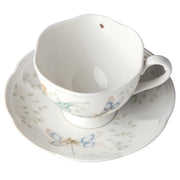 Butterfly Meadow Dragonfly Cup and Saucer Set by Lenox – 8 Ounces, 8 fluid_ounces, Porcelain, Model 812101