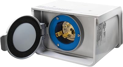 DuroMax XP50PBN 50-Amp 12,500-Watt Non-Metallic Power Inlet Box