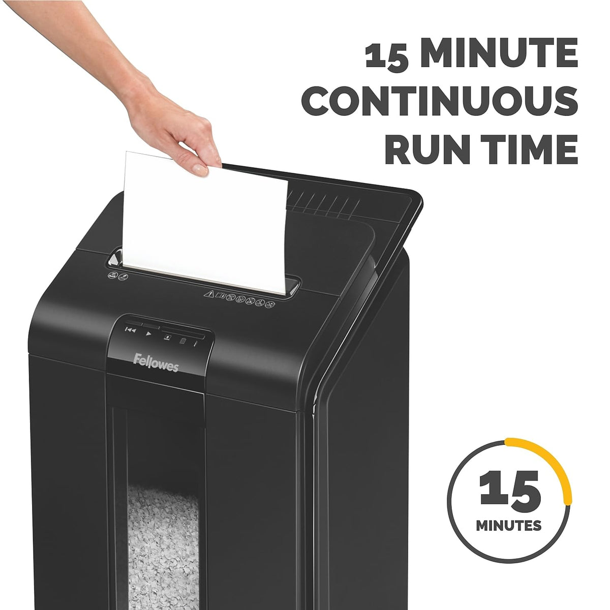Fellowes Black / 1 / 100-Sheet Shredders