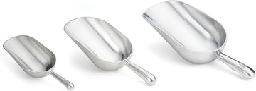 Tablecraft 38 oz Aluminum Ice Scoop