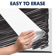 Quartet Graphite Frame / 36"W x 77"H / Music Dry Erase Boards