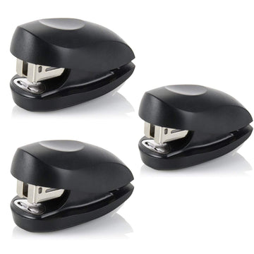 Mini Desktop Stapler [Set of 3] - Black by Swingline – Plastic, Black, Pack of 3, Model SWI79171
