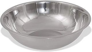 Crestware 3-Quart Stainless Steel Professional Mixing Bowl, 1mm Thick, 1, Silver