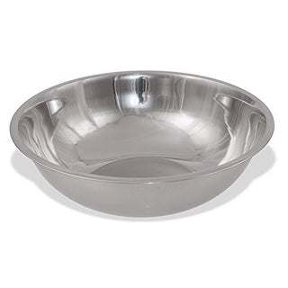 3-Quart Stainless Steel Professional Mixing Bowl by CRESTWARE – 1, 2.84 liters, Stainless Steel, Silver, Model MBP03