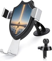 Pyramid Flamingo Lakeside Car Phone Holder Phone Holder Mount | for Car Windshield Dashboard & Straight Air Vent, Universal Hands Free Automobile Cell Phone Holders for 4-6 Inch Smartphones