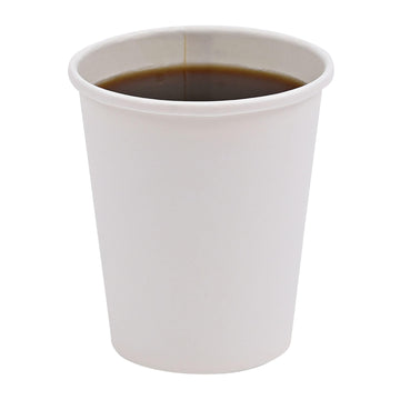 FOODSERVICE,, CUP HOT 8OZ WH CT/1000 by Boardwalk – 8 oz, 8.0 ounces, Paper, White, Pack of 1000