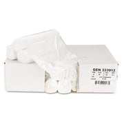 Z6639LN GR1 33 Gallon 9 mic 33 in. x 39 in. High-Density Can Liners - Natural (25 Bags/Roll by Boardwalk – 1 Count (Pack of 500), 33.0 gallons, High-Density Polyethylene (HDPE)