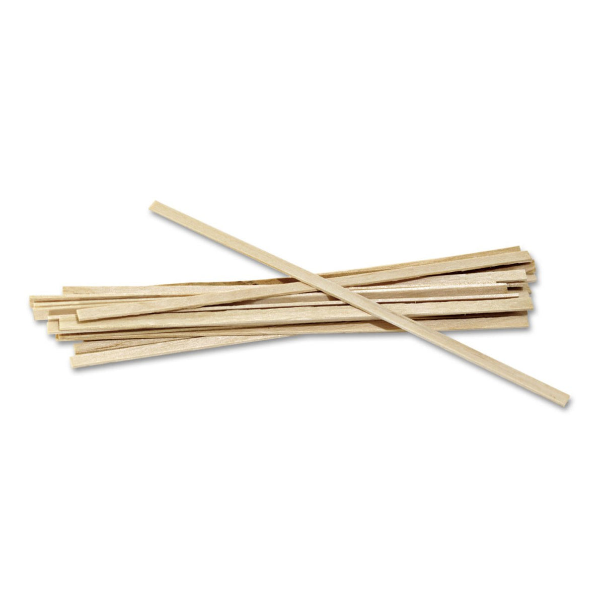 Royal Paper R810BX Wood Coffee Stirrers – 5 1/2" Long, Woodgrain (Box of 100)