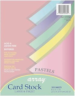 Pacon Pastel Card Stock