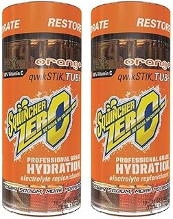 Sqwincher 11 Ounce Orange Flavor Qwik Stik Tube P (Pack of 2)