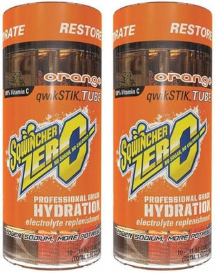 .11 Ounce Orange Flavor Qwik Stik Tube P (Pack of 2) by Sqwincher –, Model 060116-OR