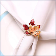 Generic Maple Leaf Napkin Rings, Set of 6, Color B