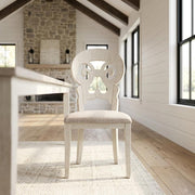 Solid Wood Splat Back Side Chair by Starlight Canyon Home – Solid + Manufactured Wood, White