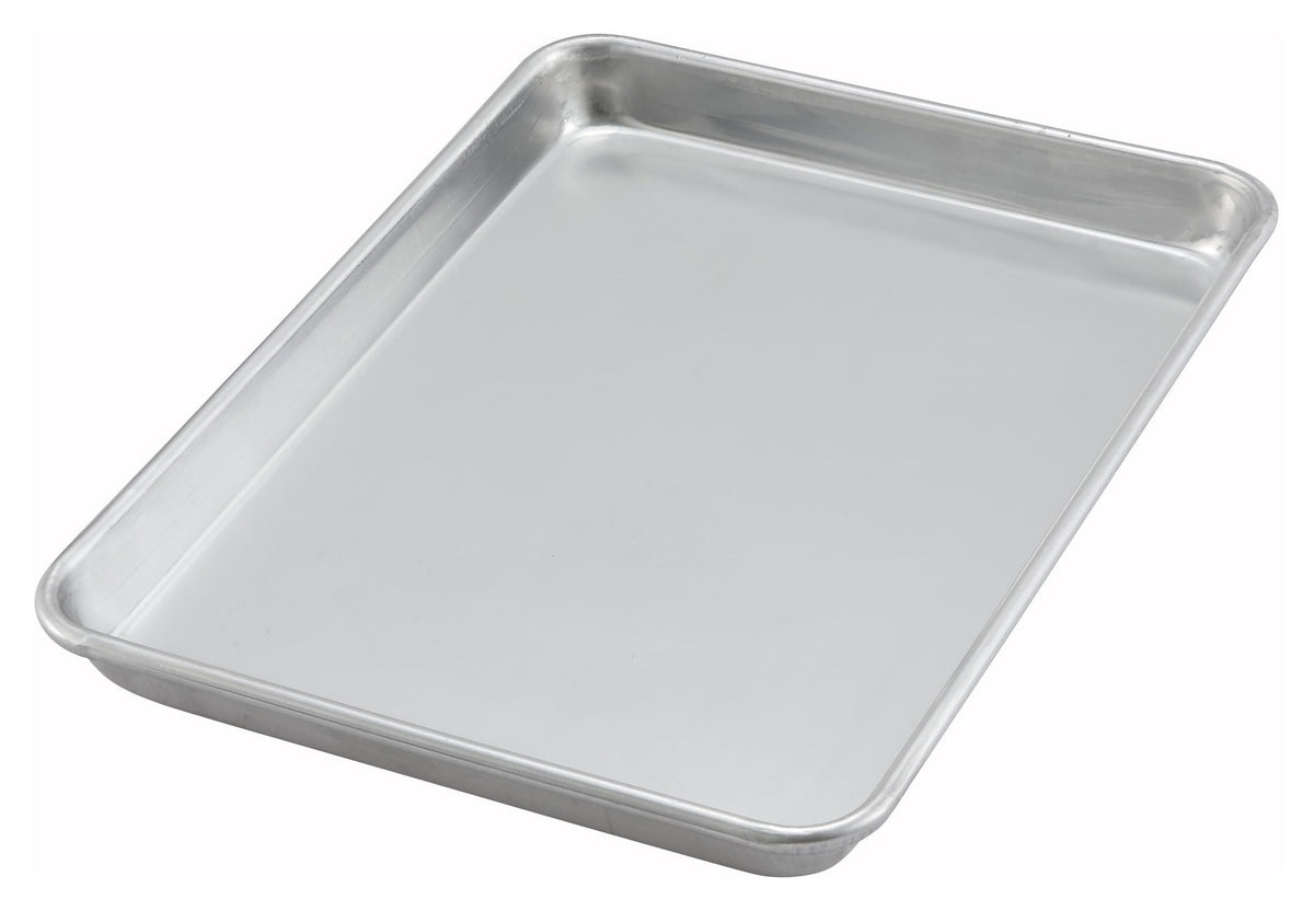 Winware by Sheet Pan by Winco – 1/4-Size, Aluminum, Silver, Model ALXP-1013