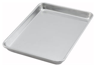Winware by Sheet Pan by Winco – 1/4-Size, Aluminum, Silver, Model ALXP-1013