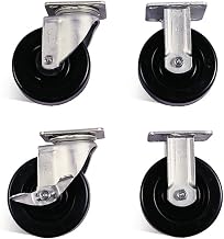 Knaack 695 Caster Set with Brakes, 6" (Pack of 4)